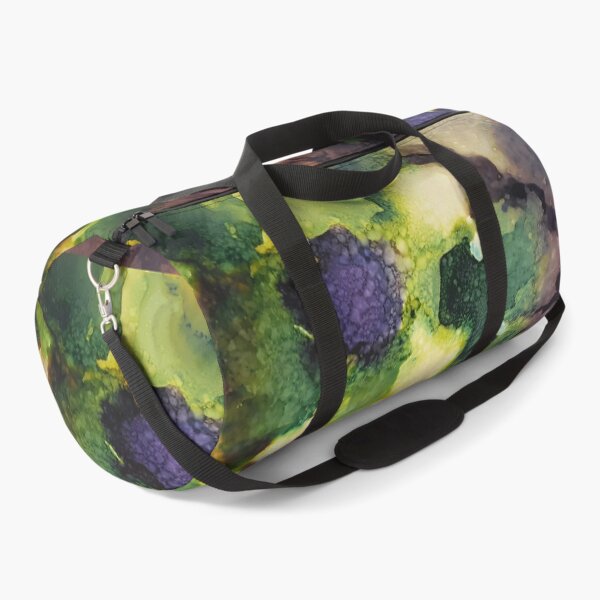 Item preview, Green, Purple, and Yellow Alcohol Ink Painting designed and sold by freshinkarts.