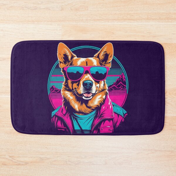 Item preview, When your little dog adopts glasses, each nap becomes a moment of relaxed style, with ears and lenses harmoniously matching designed and sold by Pulsant  Paintings.