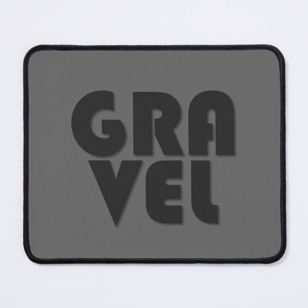 Item preview, Gravel word gray designed and sold by Gravelymas.