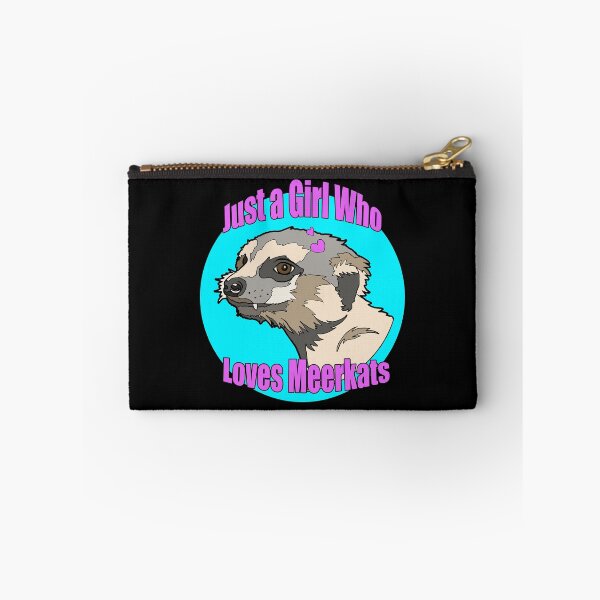 Item preview, Just a Girl who Loves Meerkats | Gift for Meerkat Lover designed and sold by Marian Murdoch.