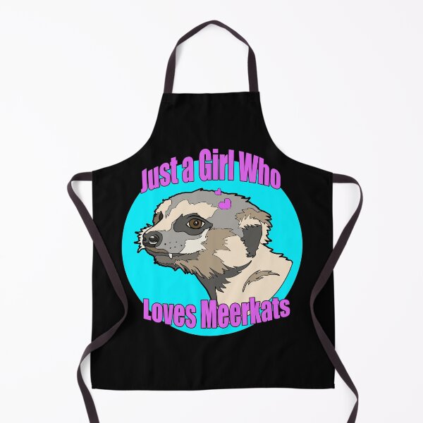 Item preview, Just a Girl who Loves Meerkats | Gift for Meerkat Lover designed and sold by Marian Murdoch.