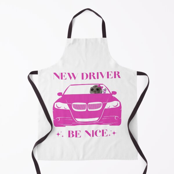 Item preview, New Driver Be Nice Sad Hamster designed and sold by otyliadesign.