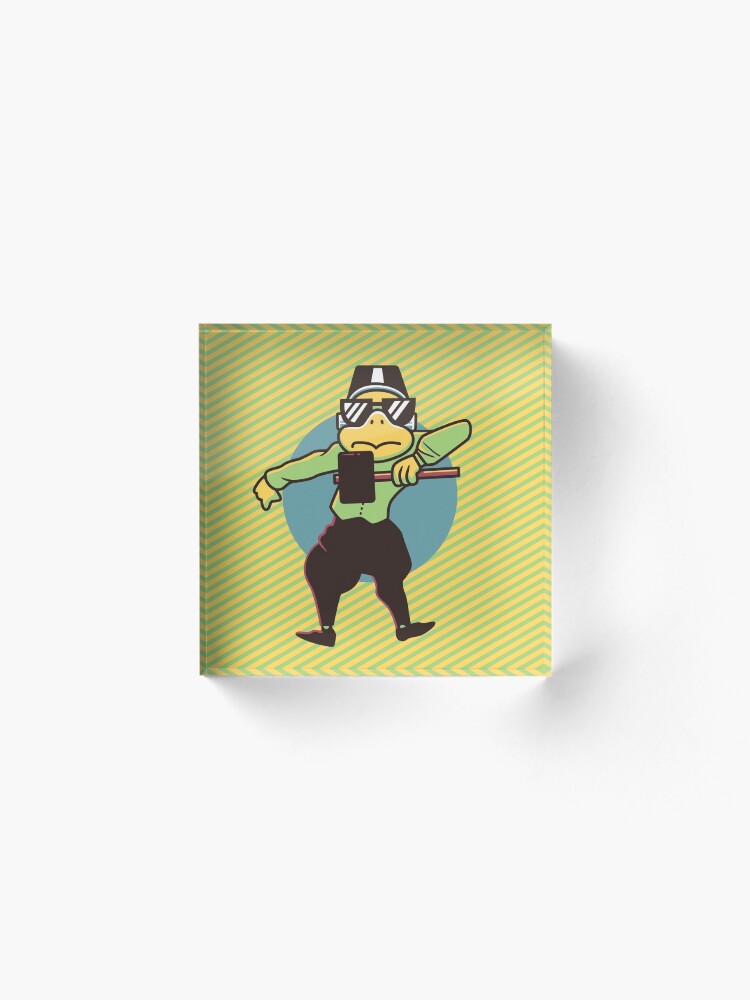Alternate view of MC Hammer Bro Acrylic Block