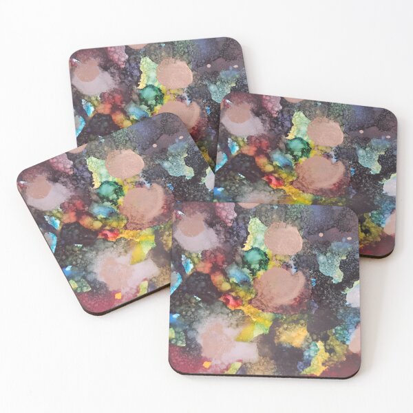 Item preview, Abstract Space Alcohol Ink Painting on Yupo Paper designed and sold by freshinkarts.