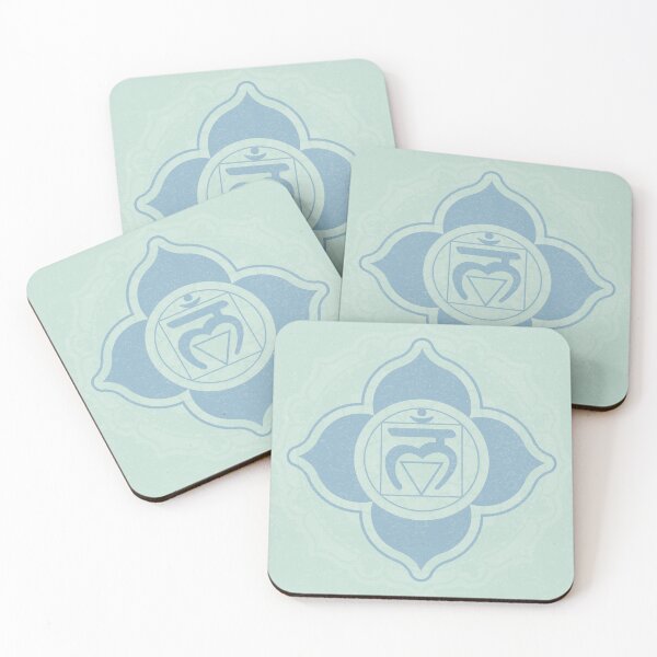 Item preview, Root Chakra Mandala - Mint + Sky designed and sold by Irene Estelle.