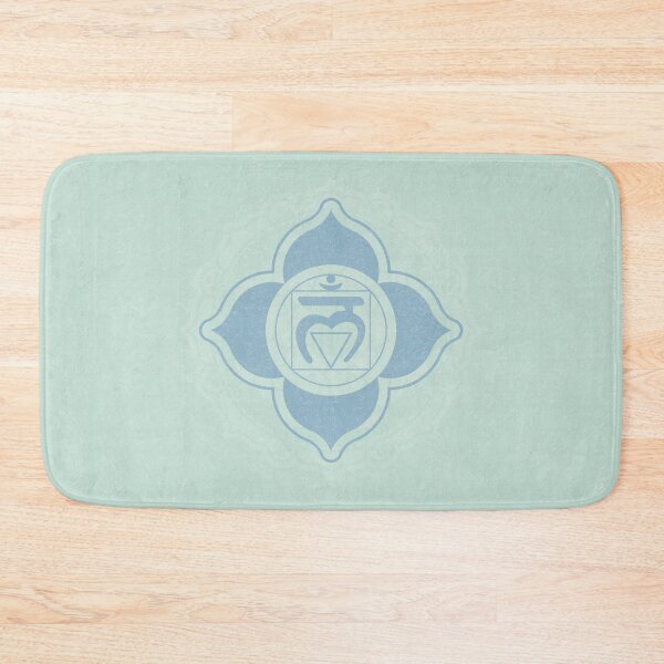 Item preview, Root Chakra Mandala - Mint + Sky designed and sold by Irene Estelle.