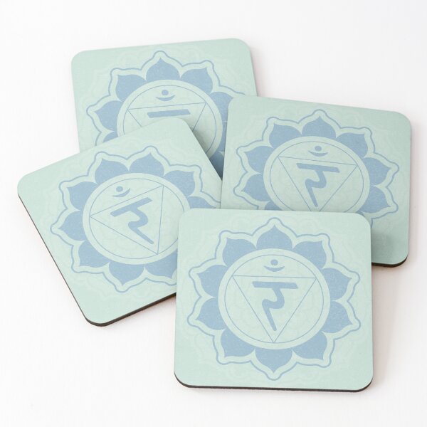 Item preview, Solar Plexus Chakra Mandala - Mint + Sky designed and sold by Irene Estelle.