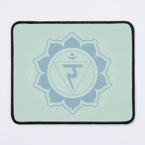 Item preview, Solar Plexus Chakra Mandala - Mint + Sky designed and sold by Irene Estelle.