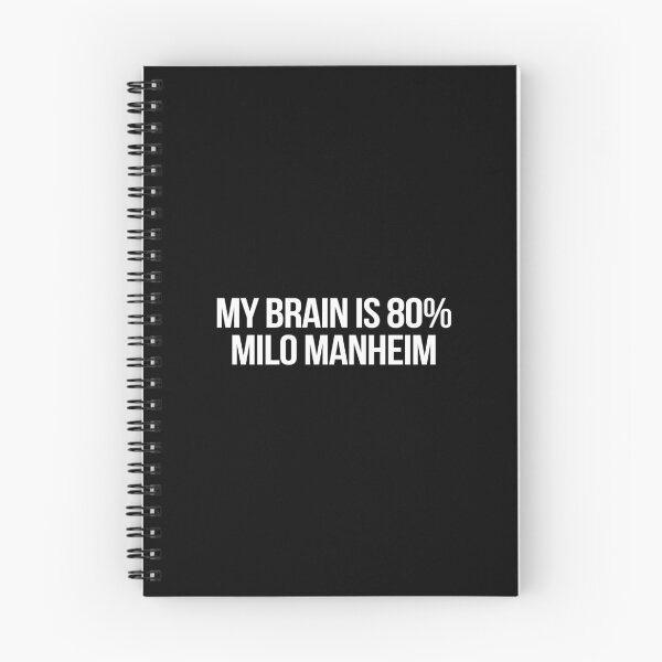 Item preview, My Brain is 80% Milo Manheim designed and sold by 2000sbabyangel.