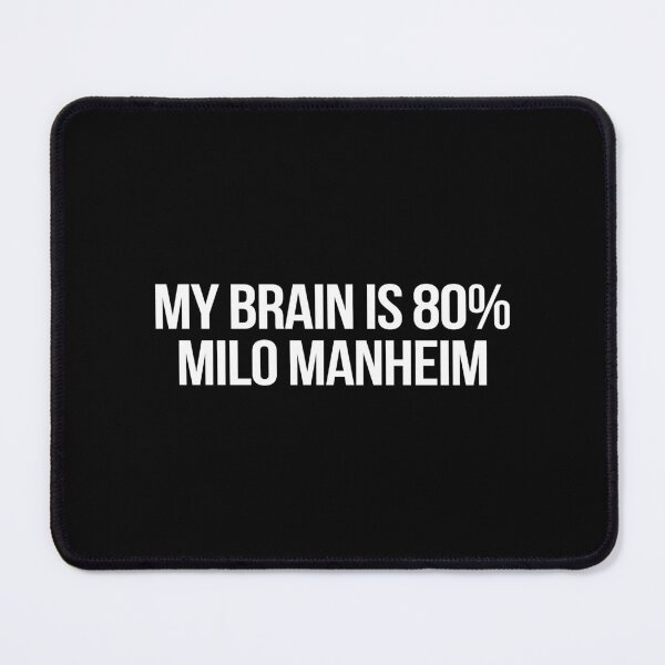 Item preview, My Brain is 80% Milo Manheim designed and sold by deluluhaze.