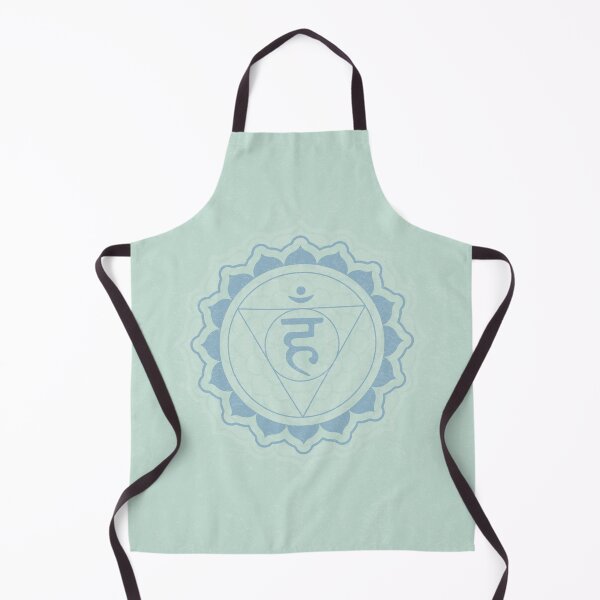 Item preview, Throat Chakra Mandala - Mint + Sky designed and sold by Irene Estelle.