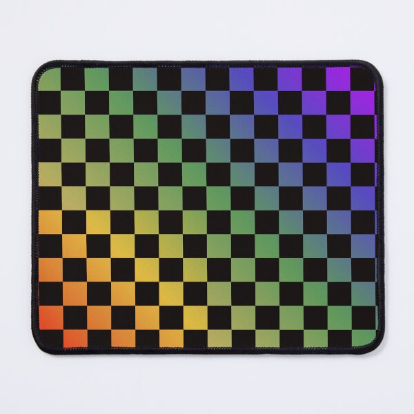 Item preview, Rainbow Checkered Pattern designed and sold by zibziby.