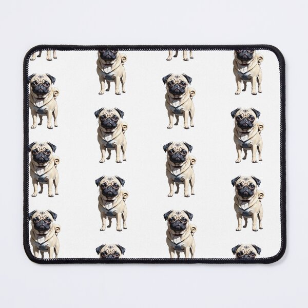 Item preview, Ultra Detailed Pug Dog Design designed and sold by Bilisik.