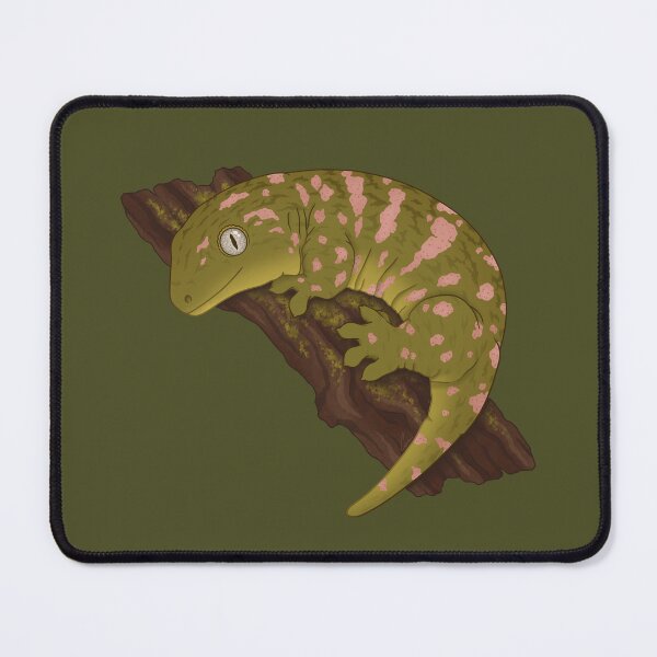 Item preview, New Caledonian Giant Gecko or Leachianus Gecko (Leachie) Dark BG designed and sold by anacecilia.
