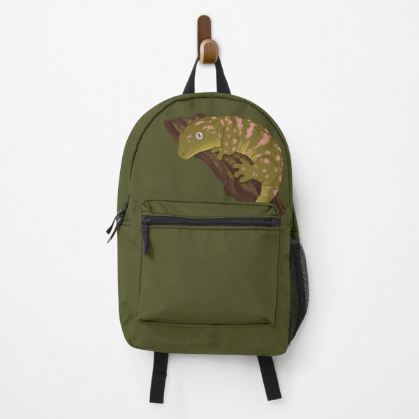 Item preview, New Caledonian Giant Gecko or Leachianus Gecko (Leachie) Dark BG designed and sold by anacecilia.