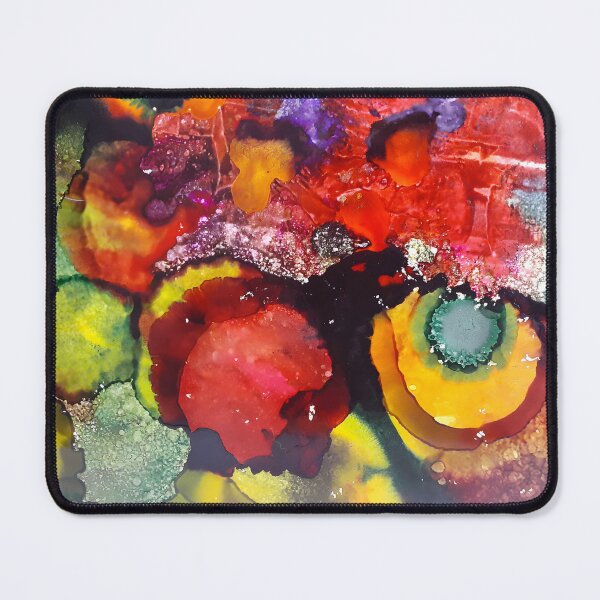 Item preview, Bright Color Abstract Alcohol Ink Painting designed and sold by freshinkarts.