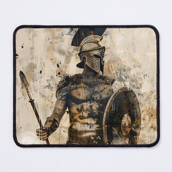 Item preview, Badass Epic Spartan Warrior designed and sold by Made-by-Gus.