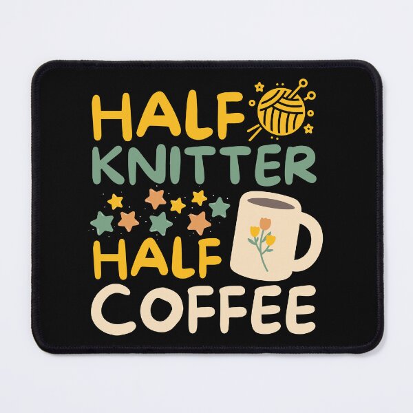 Artikelvorschau, Halb Stricker, halb Kaffee entworfen und verkauft von EvergreenWhimsy.