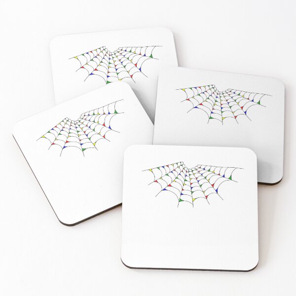 Item preview, Primary Colour Spider Web designed and sold by rassroft.