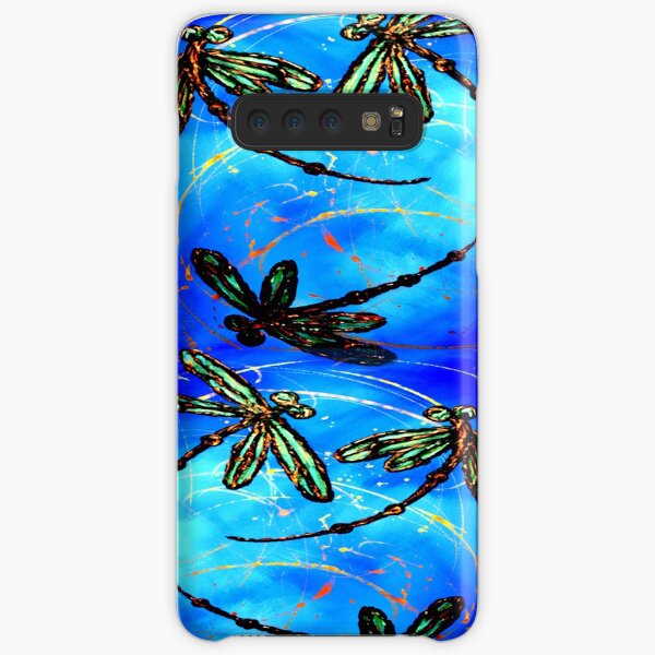 Dragonfly Flit "Electric Blue" Samsung Galaxy Snap Case