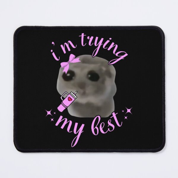 Item preview, I'm trying my best Sad Hamster designed and sold by otyliadesign.
