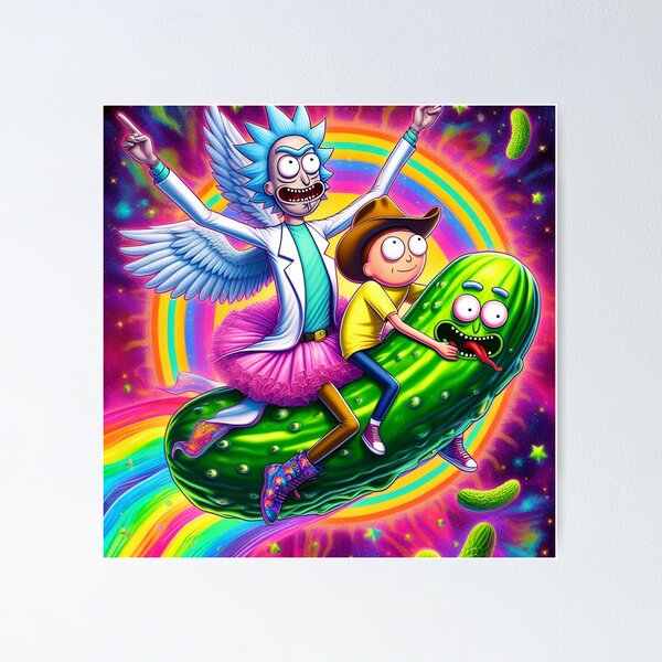 Rick i Morty plakaty & art prints autorstwa Last Art