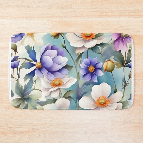 Item preview, Floral pattern designed and sold by Working-Woman.