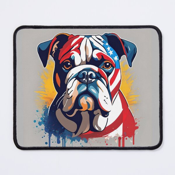 Item preview, Bulldog - Patriotic designed and sold by Kappadog.