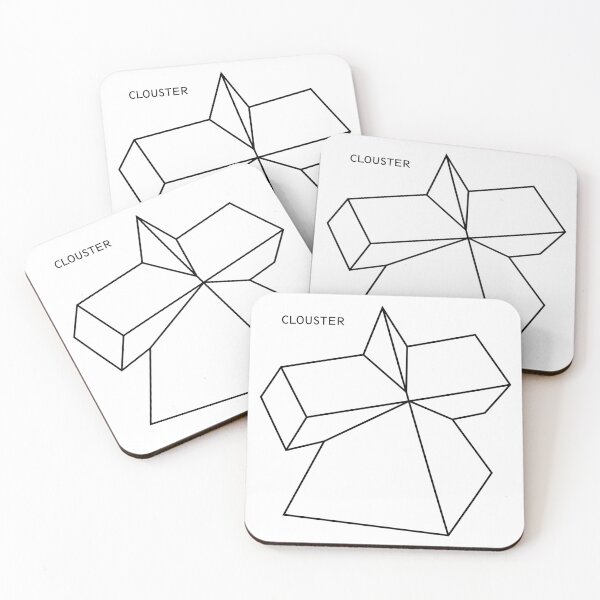 Item preview, CLOUSTER geometry black designed and sold by clouster-studio.