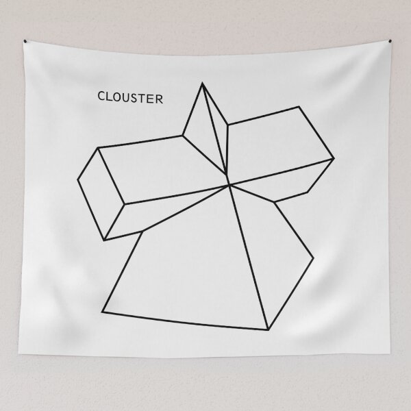 Item preview, CLOUSTER geometry black designed and sold by clouster-studio.