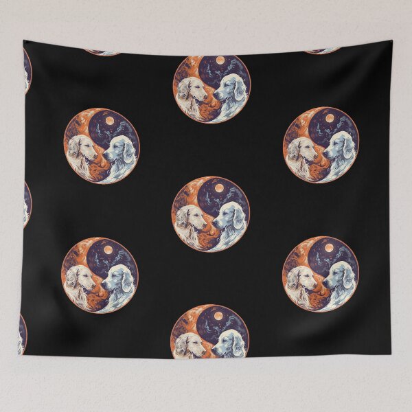 Item preview, Yingyang English Setter  designed and sold by Vibe Unique.