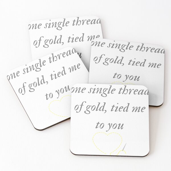 Item preview, one single thread of gold, tied me to you designed and sold by her-version.