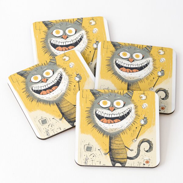 Item preview, Crazy Cute Cat designed and sold by CoolMantras.
