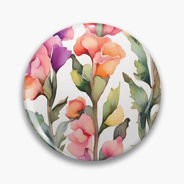 Item preview, Floral pattern designed and sold by Working-Woman.