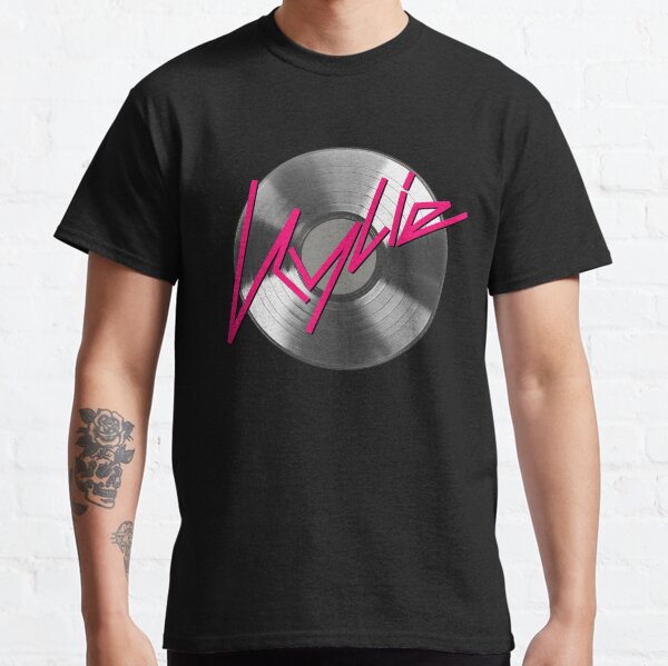 Kylie Minogue - record (silver) Classic T-Shirt