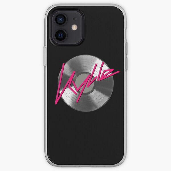 Kylie Minogue - record (silver) iPhone Soft Case
