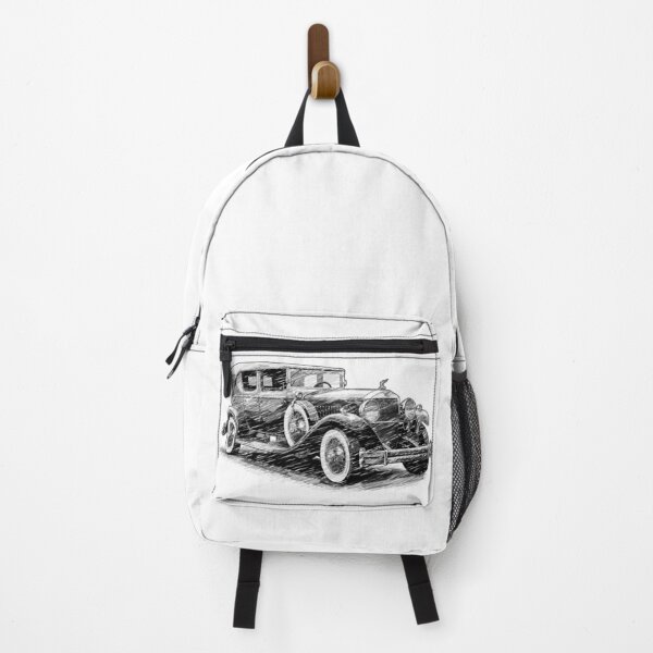 Item preview, Historical Vintage car retro car sketch designed and sold by Szkicerka.