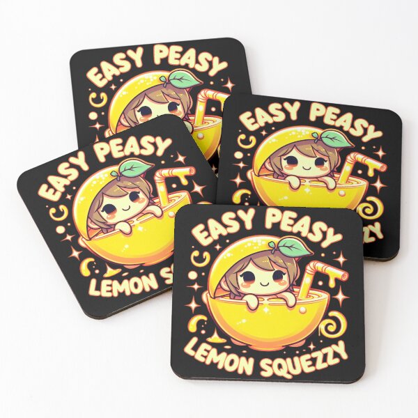 Item preview, Easy Peasy Lemon Squeezy designed and sold by Echonn.