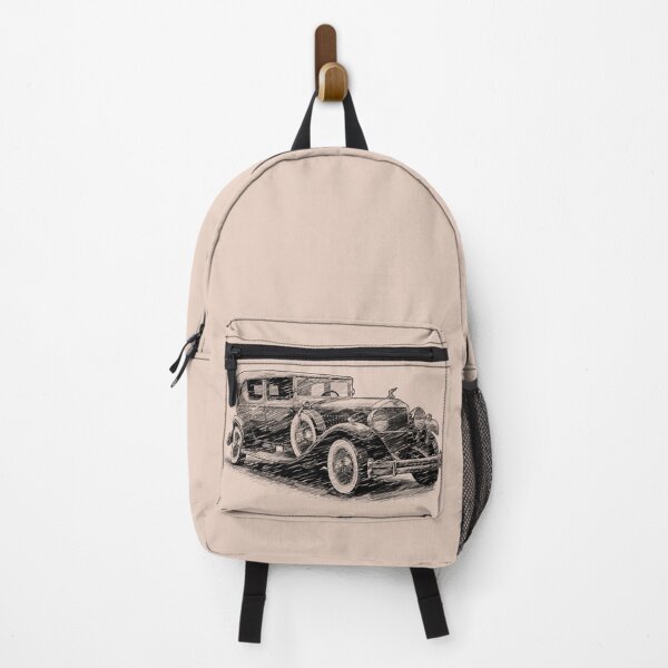 Item preview, Historical Vintage car retro car sketch designed and sold by Szkicerka.