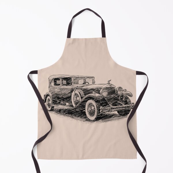 Item preview, Historical Vintage car retro car sketch designed and sold by Szkicerka.