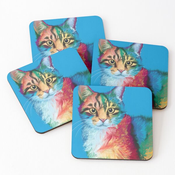 Item preview, Rainbow cat  designed and sold by Tajdi.
