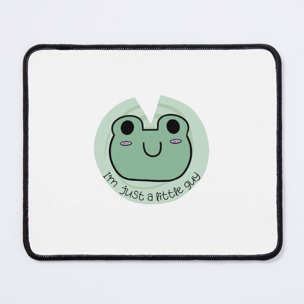 Item preview, I'm Just a Little Guy Frog sticker designed and sold by melsbells.
