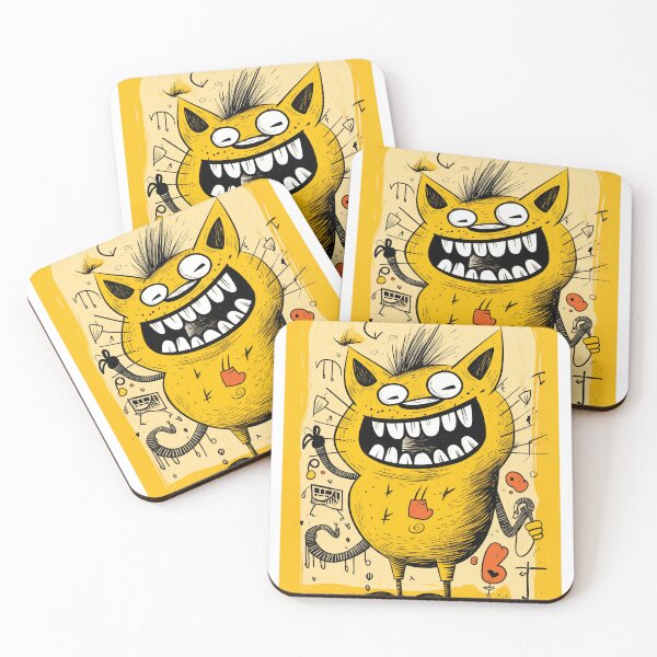 Item preview, Crazy Cute Cat designed and sold by CoolMantras.