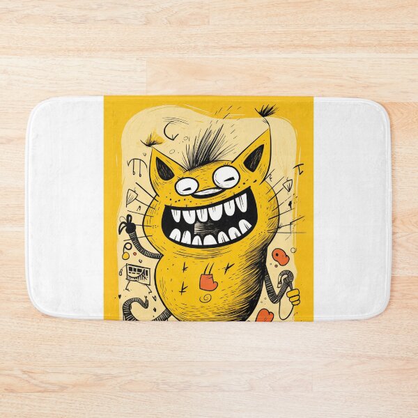 Item preview, Crazy Cute Cat designed and sold by CoolMantras.
