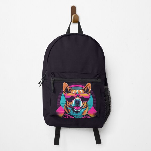 Item preview, Dog with glasses because furry eyes deserve to be dressed in style, turning each gaze into an irresistible fashion show. designed and sold by Pulsant Paintings.