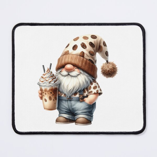 Item preview, Cute Coffee Lover Gnome designed and sold by Magnuna.