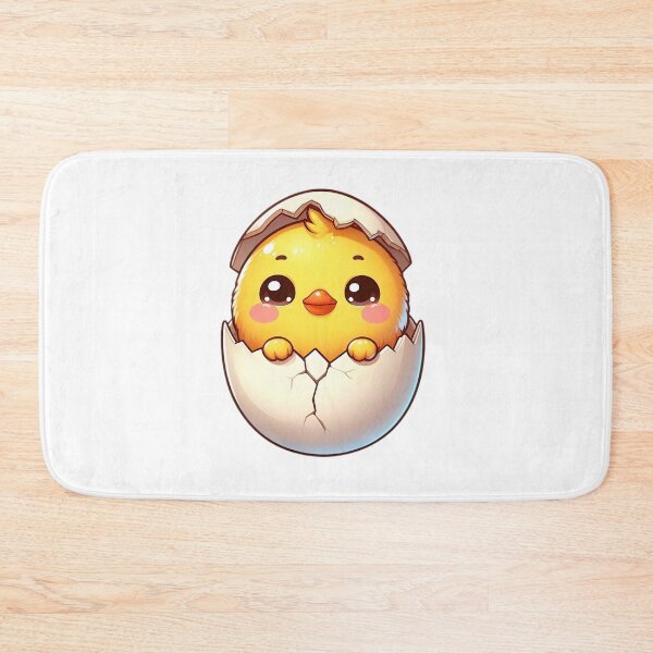 Item preview, Cute Chick Hatching From a Cracked Egg designed and sold by Delamoon.