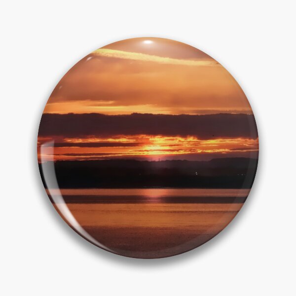 Item preview, Sunset across the sea at Teesport Redcar designed and sold by RosRidleyPhoto.