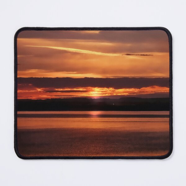 Item preview, Sunset across the sea at Teesport Redcar designed and sold by RosRidleyPhoto.