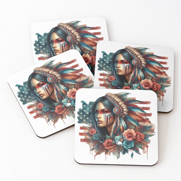 Item preview, Native American, Beauty, Moonlight | Catsie Cat designed and sold by yelkenb.